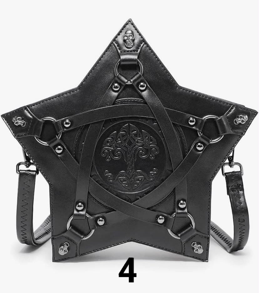 Crossbody Bag Small Shoulder Purse Handbag Phone Bag Skull Gothic