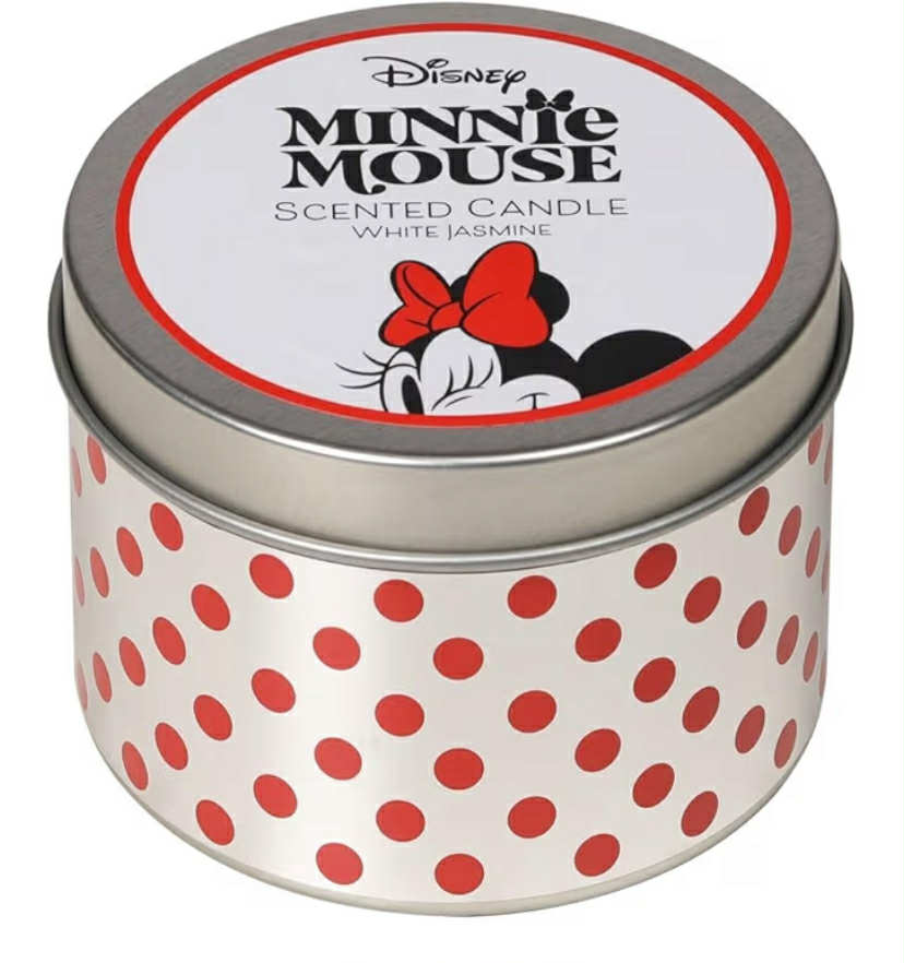 Minnie Mouse Inspired Candle - White Jasmine Scent 175G (1-Wick)