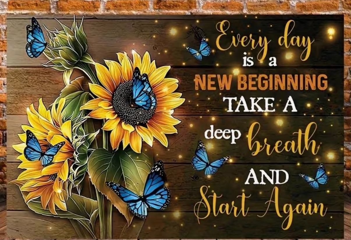 Vibrant Wooden Frame Canvas Paintings - Inspirational Sunflower Quotes Wall Art Prints