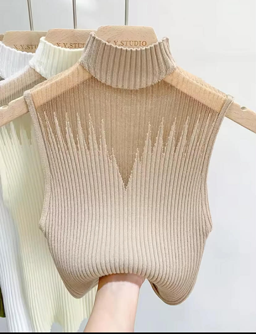 Mesh Knitted Top Women 

One size
