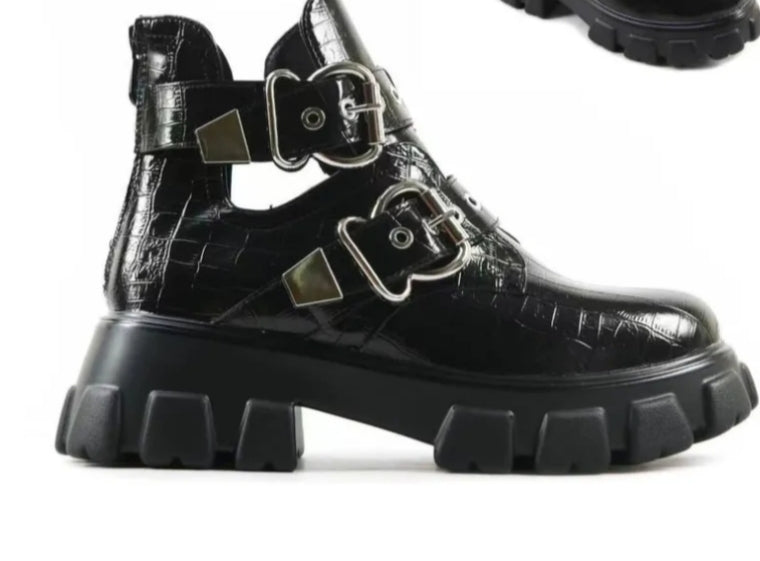 Women'S Fashion Boots Ankle Boots Chunky Heel