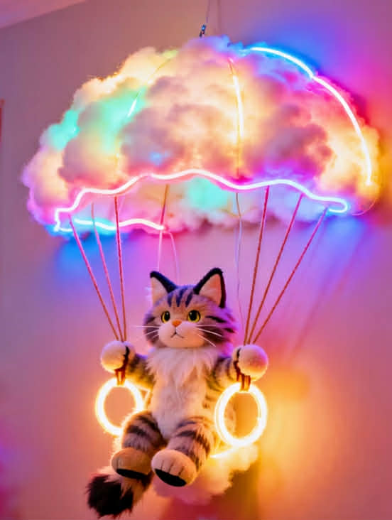 Parachute Decorative Light, 136cm Light Strip
