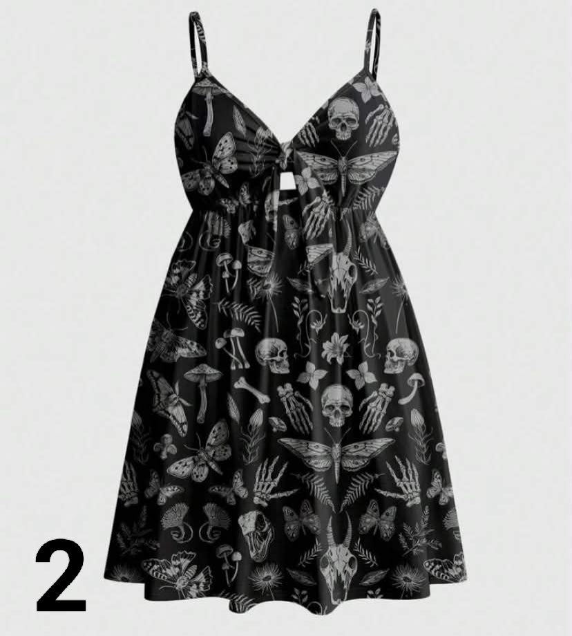 Plus Size Tie-Dye Holiday Summer Dress Maxi Women Outfit
