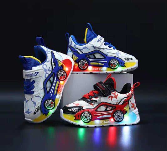 Flashing light shoe