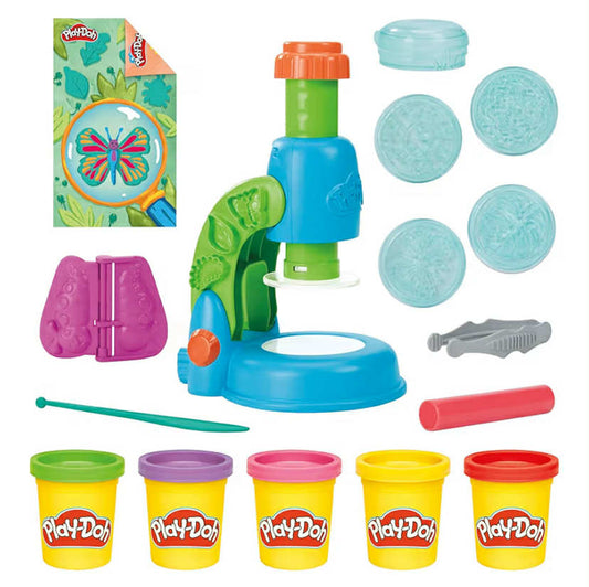 Play-Doh Light & Look Microscope Playset