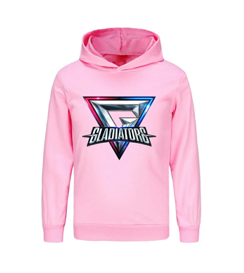 Kids GLADIATORS Print Hoodie Pullover Jumper Long Sleeve Sweatshirt Hoody Top