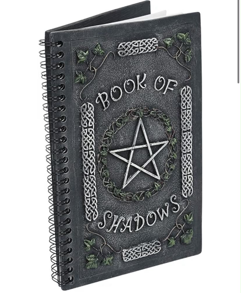 Ivy Book Of Shadows Journal 18cm Grey