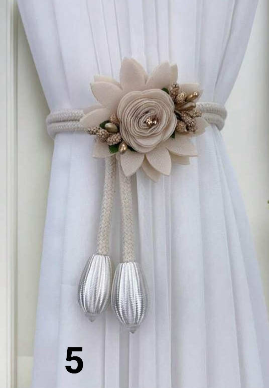 Curtain tie backs