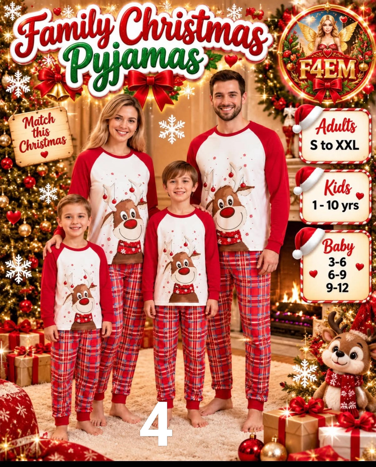 🎄 Family Christmas Pyjamas 🎄

(Kids)