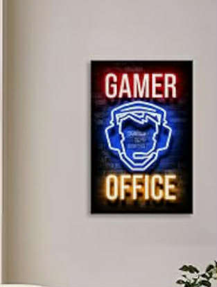 1PC Game Office Canvas Poster Painting Art