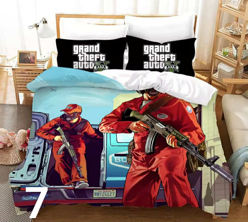 Gaming bedding set