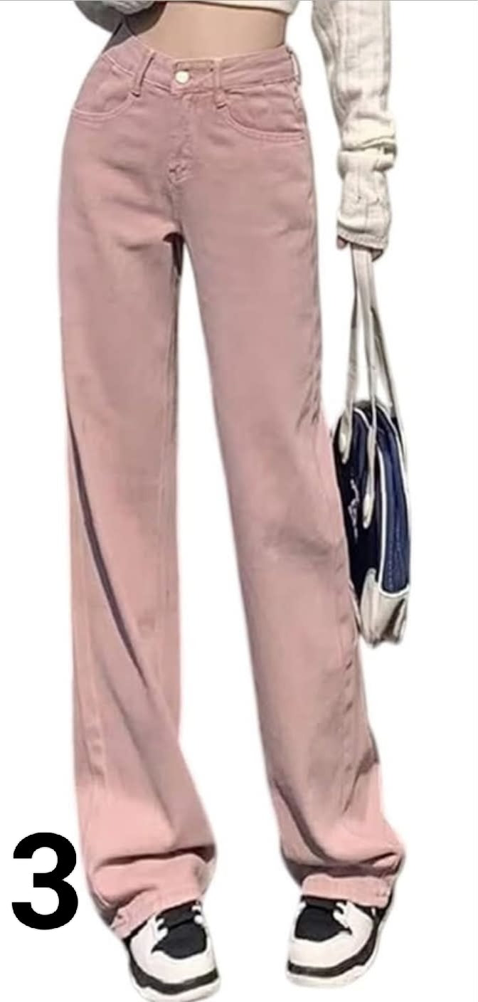 Women's Straight Leg Jeans for slim Fit Fashion
