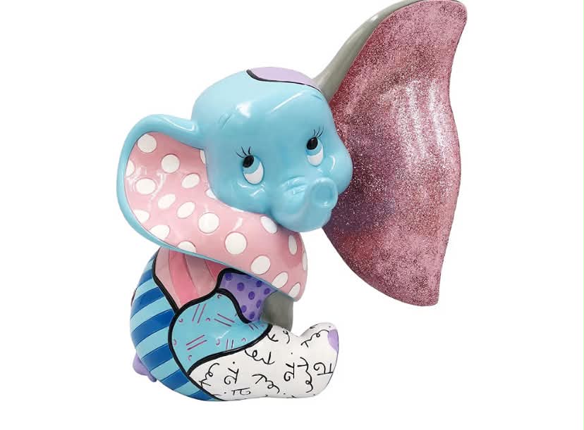 Britto Disney Collection Baby Dumbo Figurine