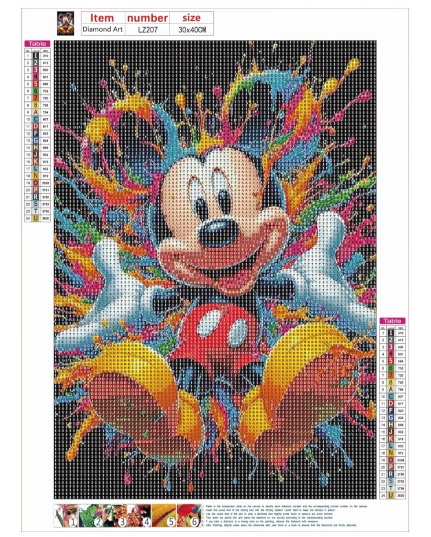 Cartoon Mouse Diamond Art Kits