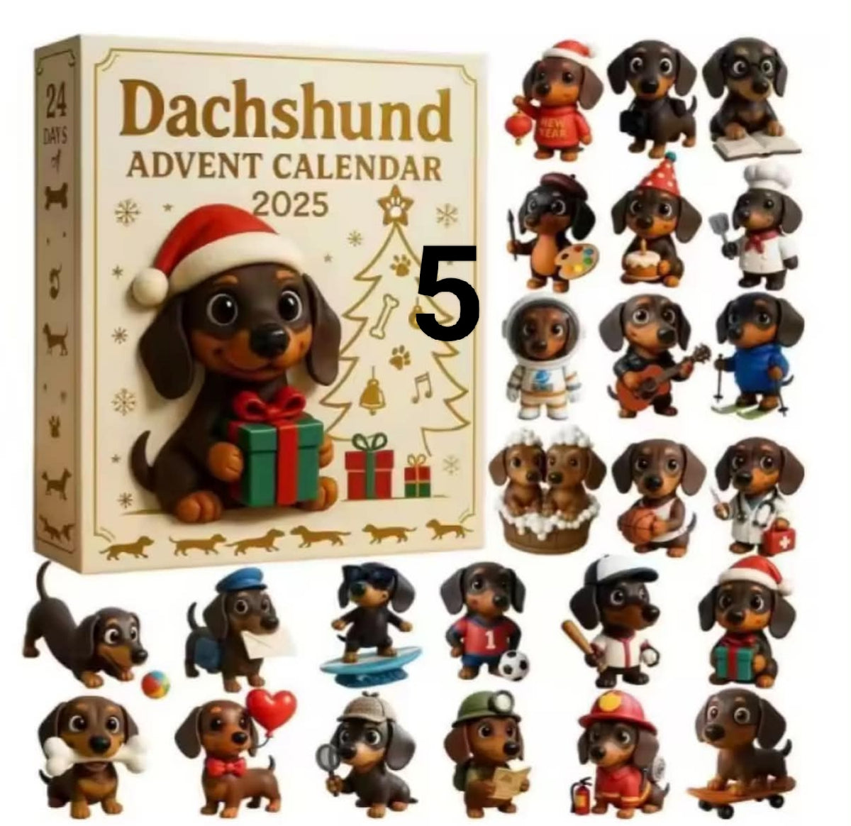 24 Days Ornament advent calendar Countdown