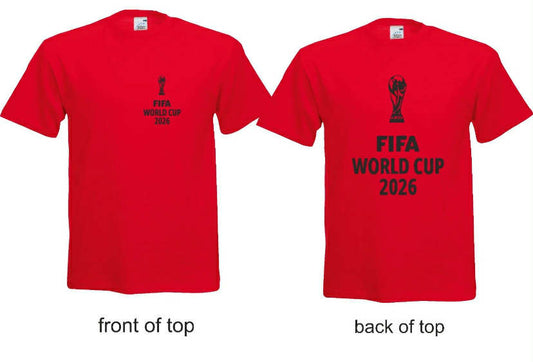2026 FIFA WORLD CUP FOOTBALL Supporters  D.T.F FULL COLOUR  T SHIRT