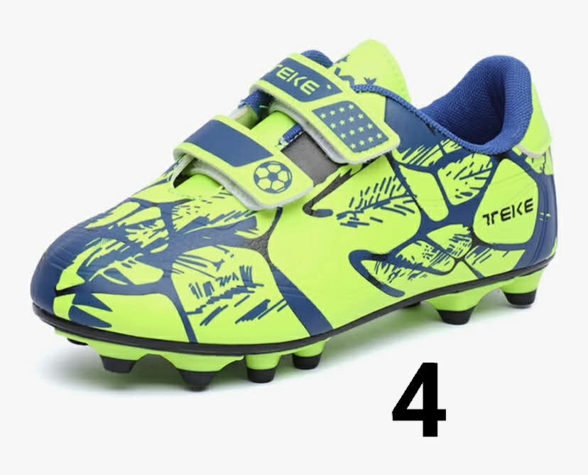 Boys Football Boots Shoes Kids Girls FG/AG Soccer Athletics Training Sport Running Shoes Profession Competition Teenager Indoor Outdoor Cleats Sneakers for Unisex