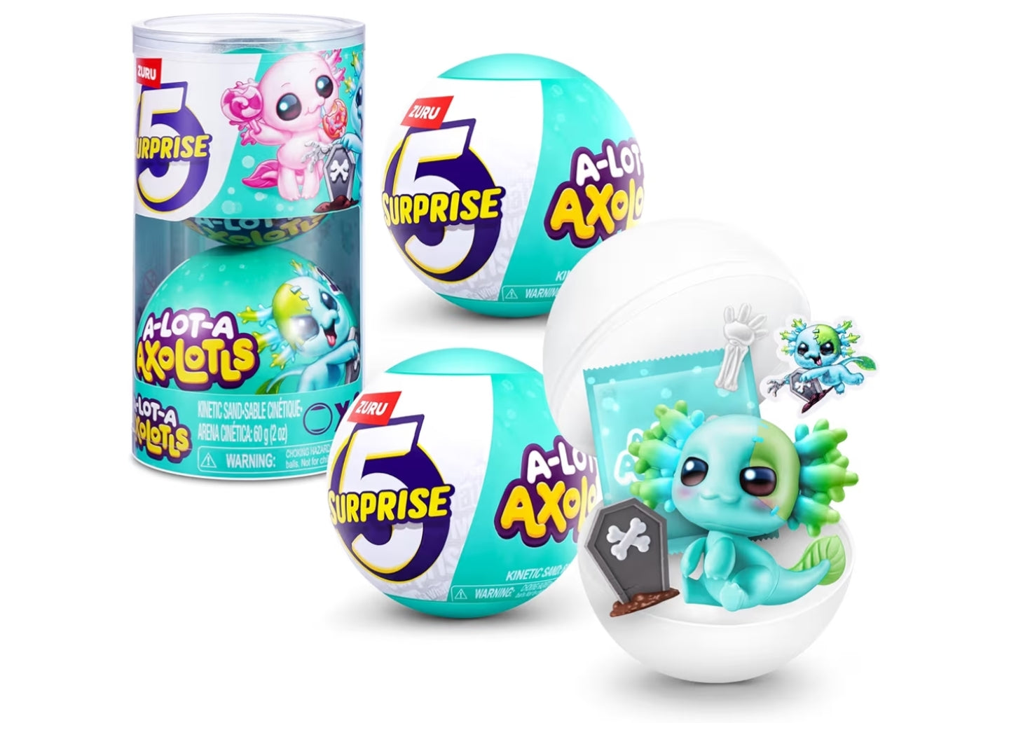 A-LOT-A AXOLOTLS by ZURU (2 Capsules),