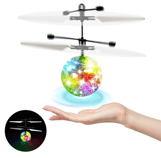 Flying Ball, Kids RC Flying Toys Infrared Induction Models Aircraft Helicopter Ball Kids Gadgets Mini Drone Flying Toys