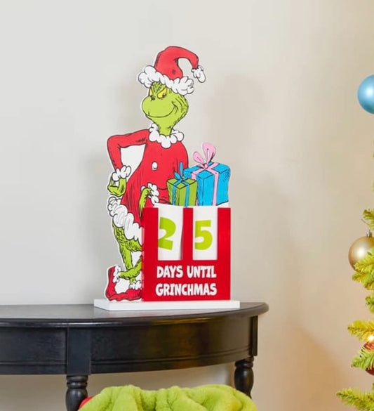The Grinch Christmas Countdown Advent Calendar