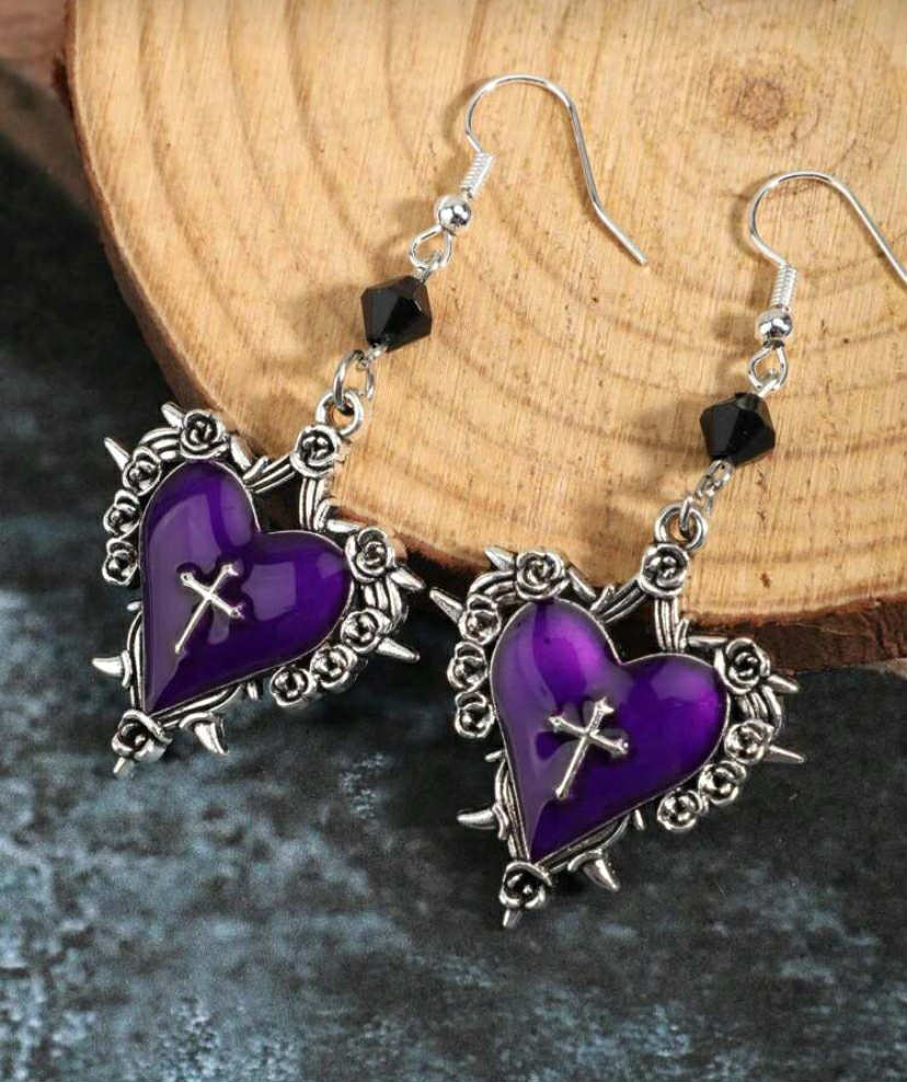 Heart earrings