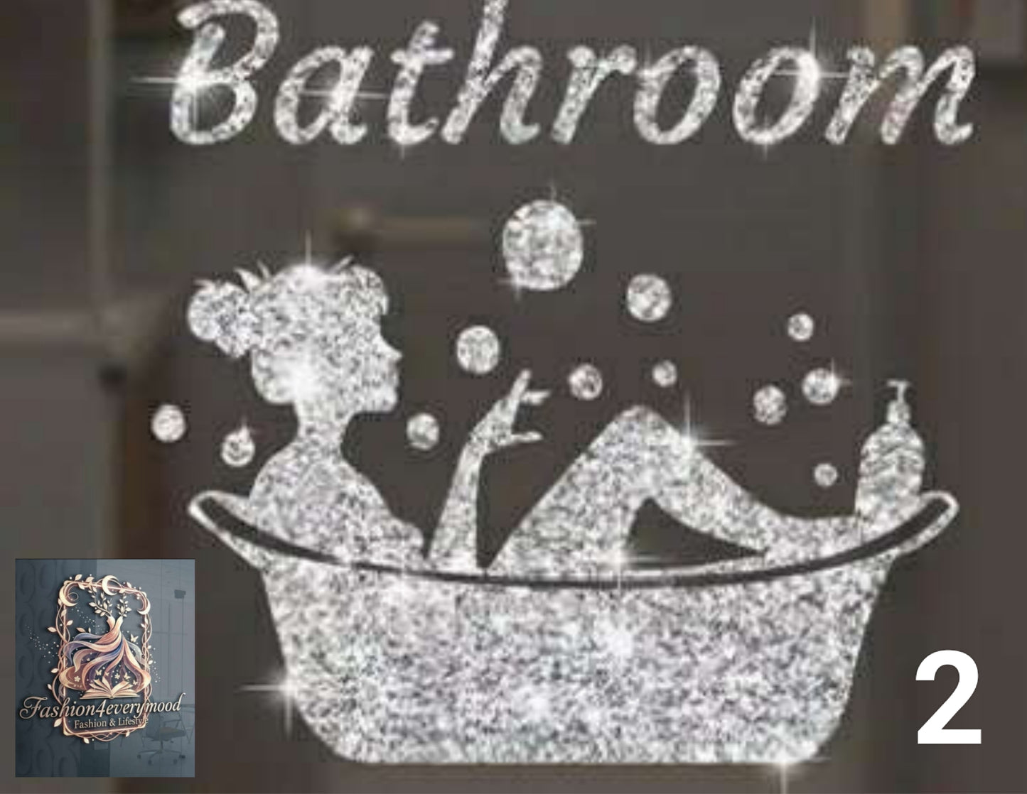 Bathroom bling