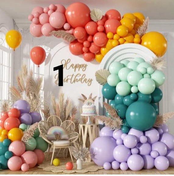 Balloon Arch Garland Kit with Skull Foil Balloons, 108 pcs Black Agate Marble White Metallic Silver Latex Balloons with Ghost Face Print Balloon for Kids Halloween Party Decorations Supplies