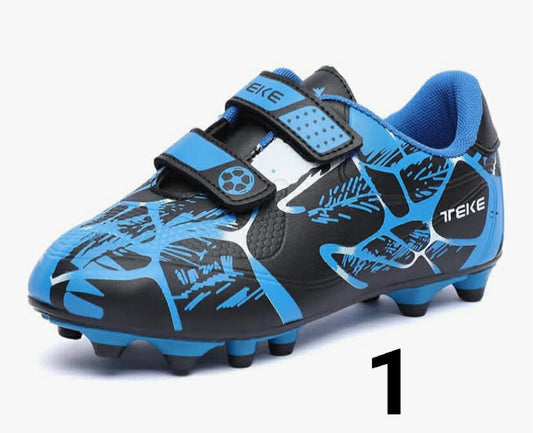 Boys Football Boots Shoes Kids Girls FG/AG Soccer Athletics Training Sport Running Shoes Profession Competition Teenager Indoor Outdoor Cleats Sneakers for Unisex
