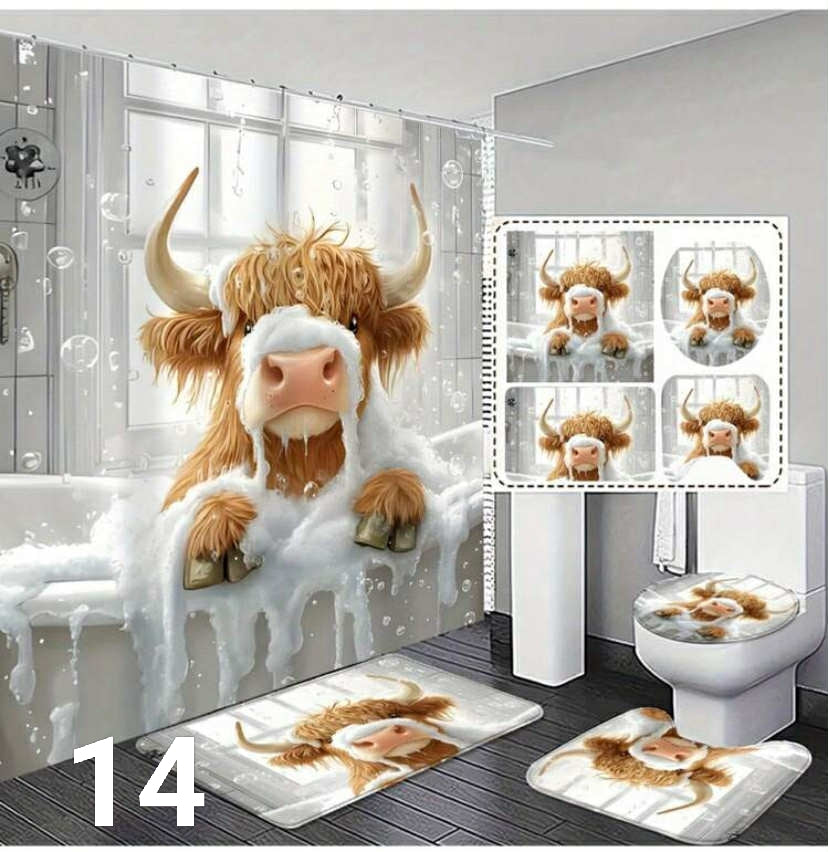 Bathroom set of 4