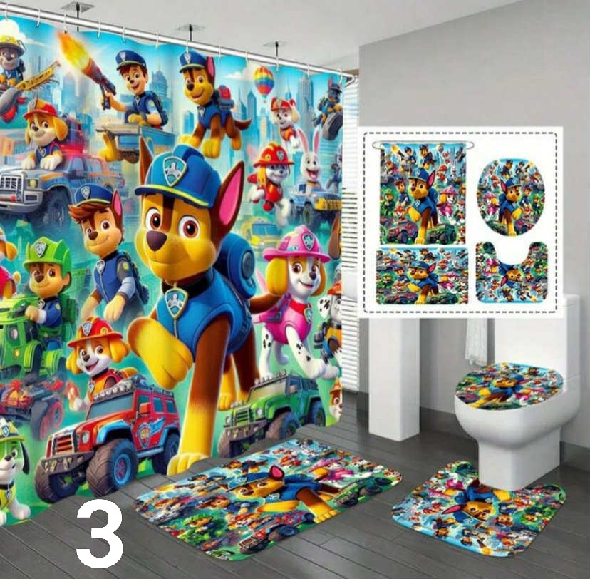 Bathroom set 4 pcs