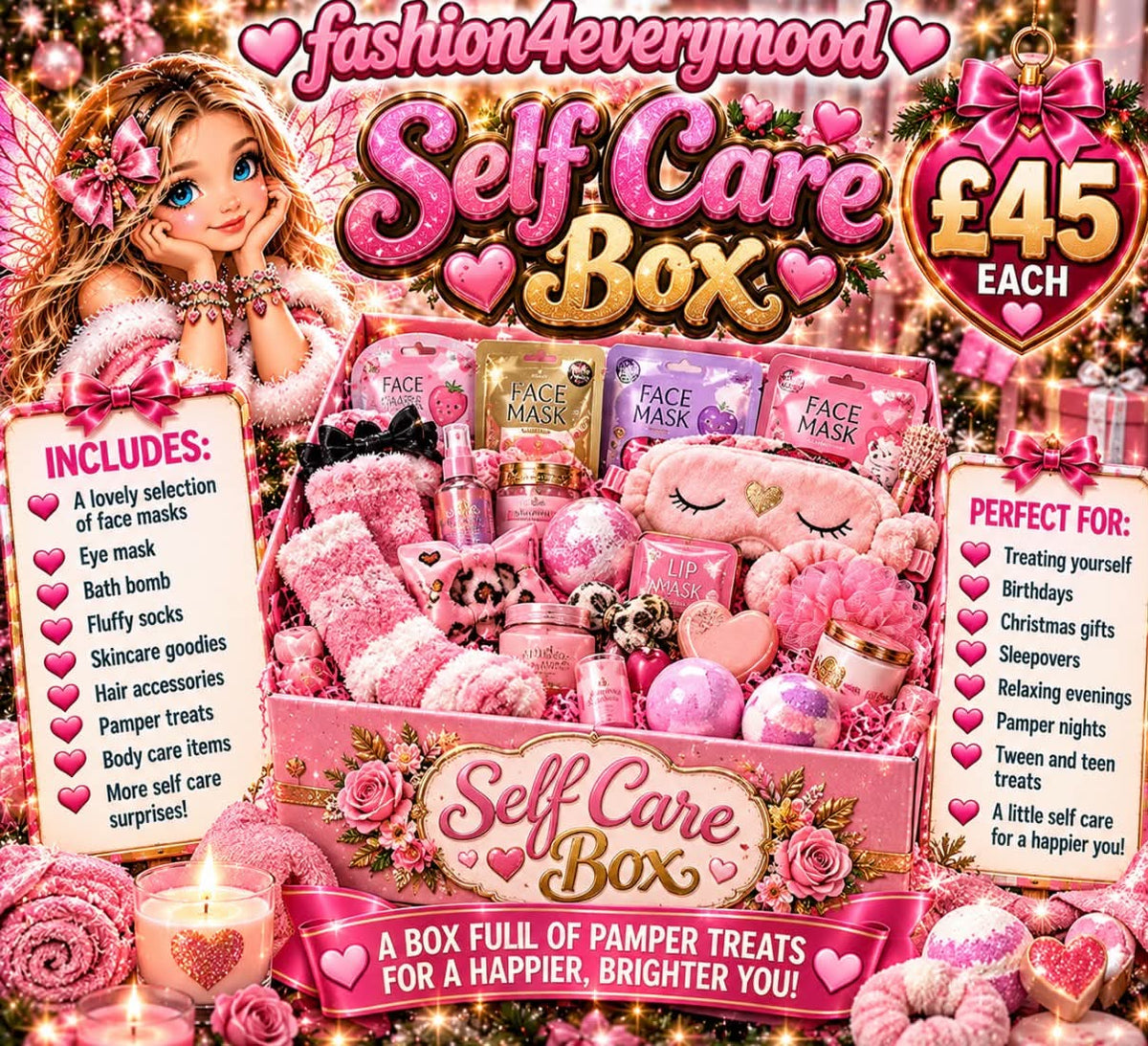 💖🛁 NEW! LUXURY SELF CARE MYSTERY BOX! 🛁💖