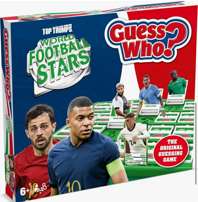 Guess Who? World Football Stars Board Game