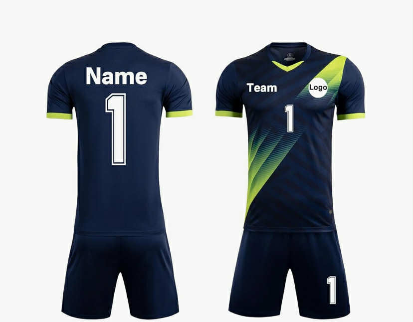 Custom Football Jersey for Adult Kids Men Women Youths Personalised Football Uniform Shirt and Shorts with Name Logo Team Number