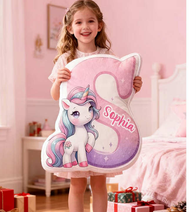 Personalized Unicorn Pillow Customised