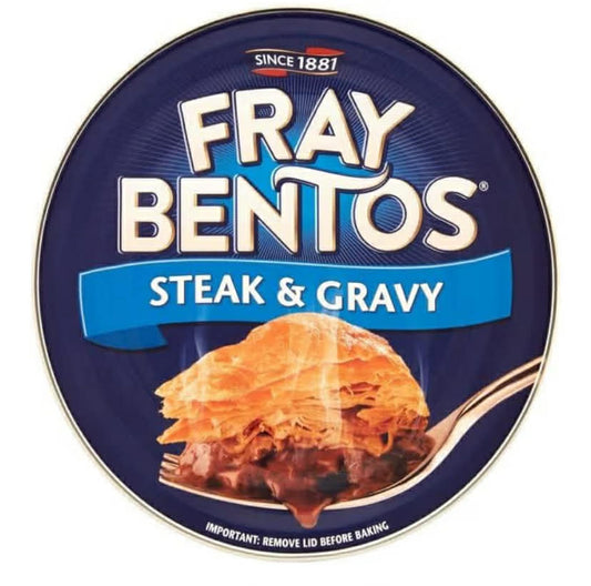 Fray Bentos Steak & Gravy Pie 425g, White x2