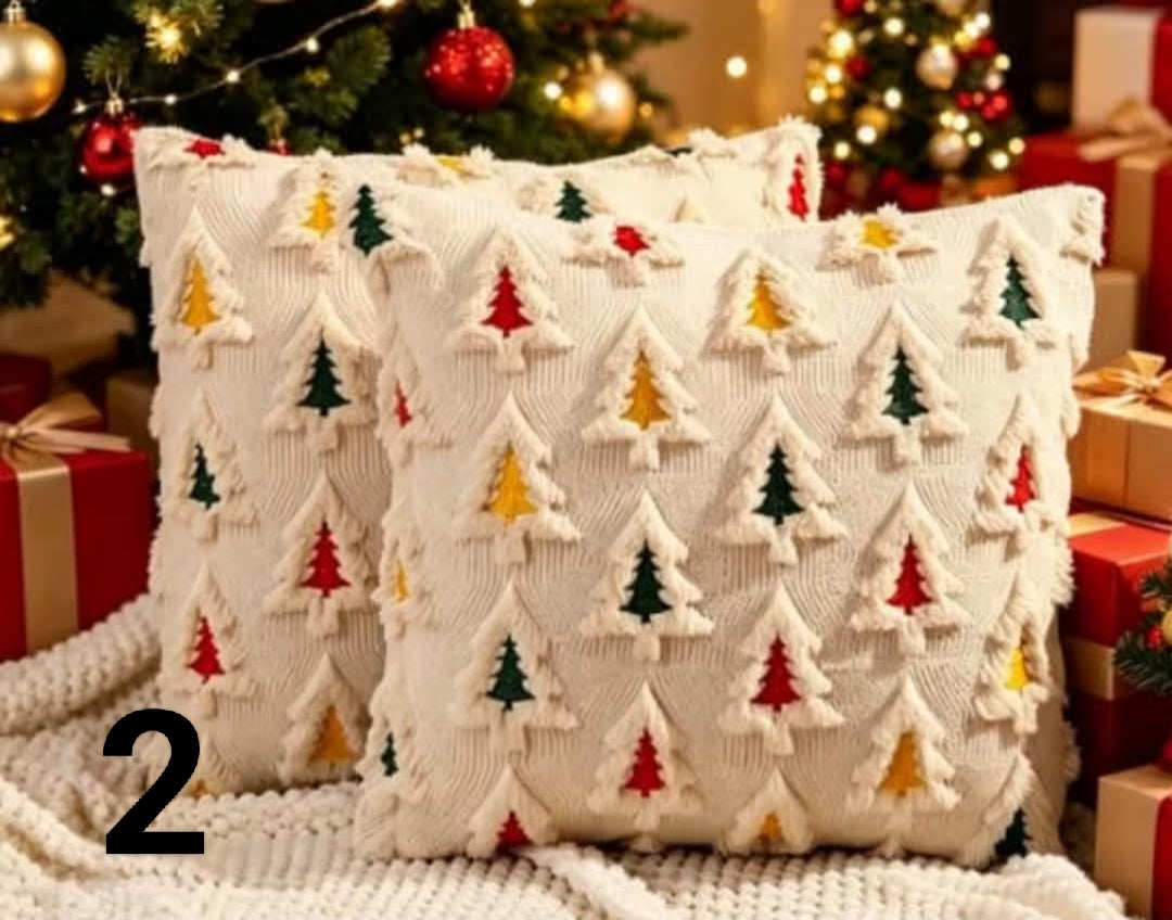Christmas Pillow Covers, Christmas Cushion Cover 45×45cm,