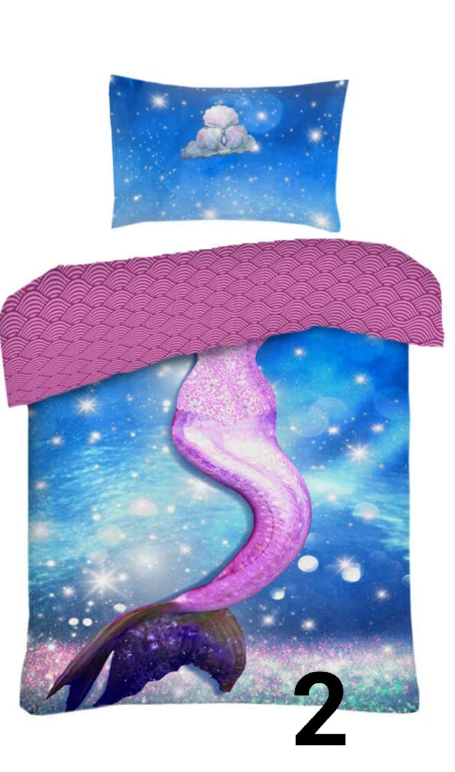 KIDS DUVET COVER  Bedding Set with Pillowcase Soft Quilt Covers Boys Girls