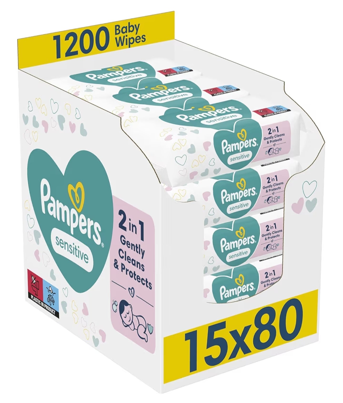 Pampers Sensitive Baby Wipes