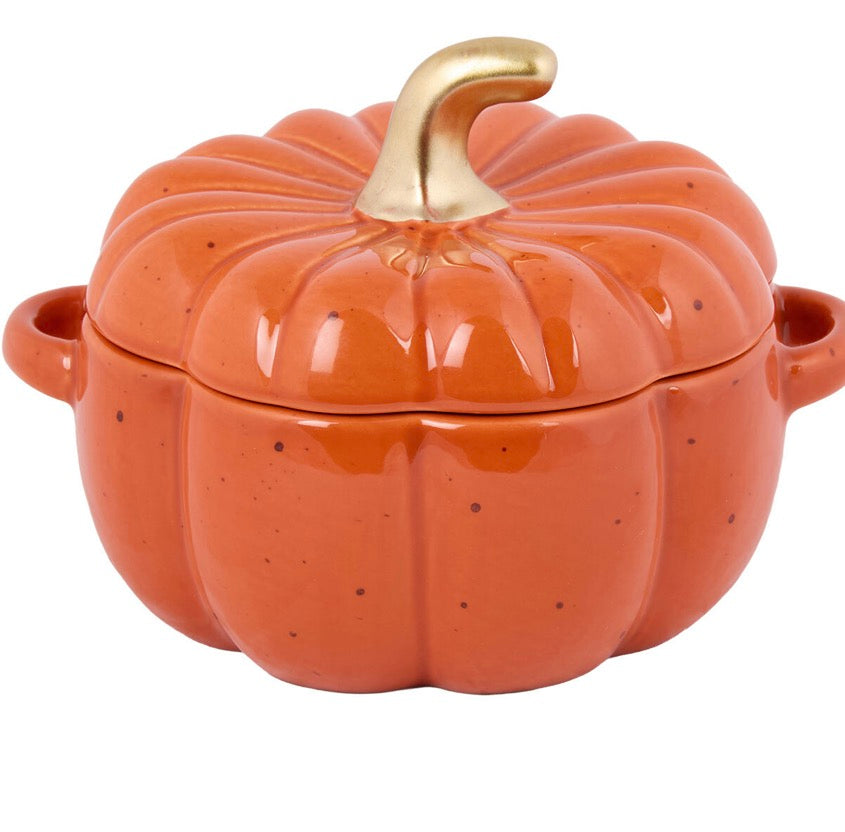 Small Pumpkin Serving Bowl