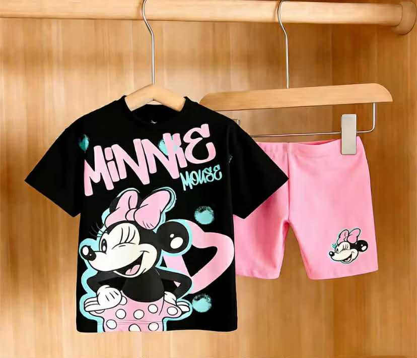 Mickey and Minnie Parent-Child Set New Fashion Set