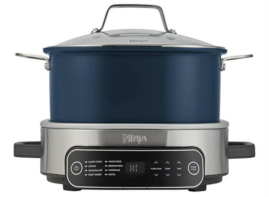 Ninja Foodi PossibleCooker, 6L Slow Cooker & Rice Cooker, 8-in-1 Versatile Functions, Midnight Blue,
