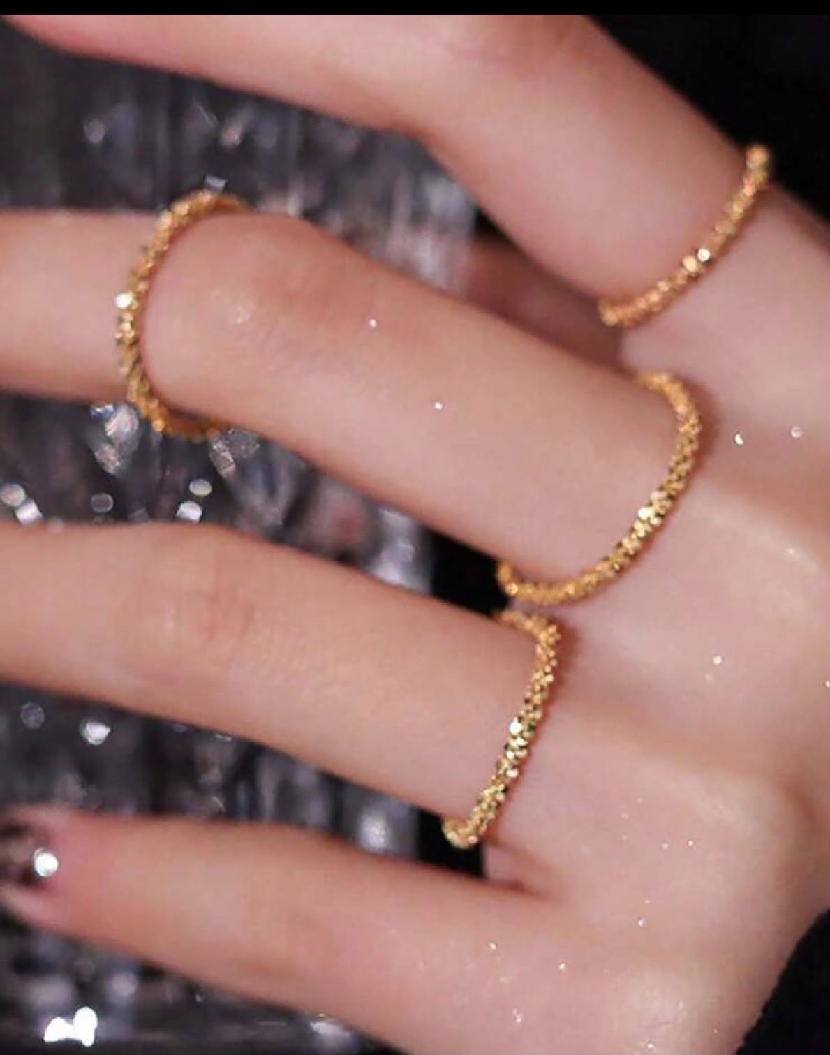 Beautiful Sparkly Rings