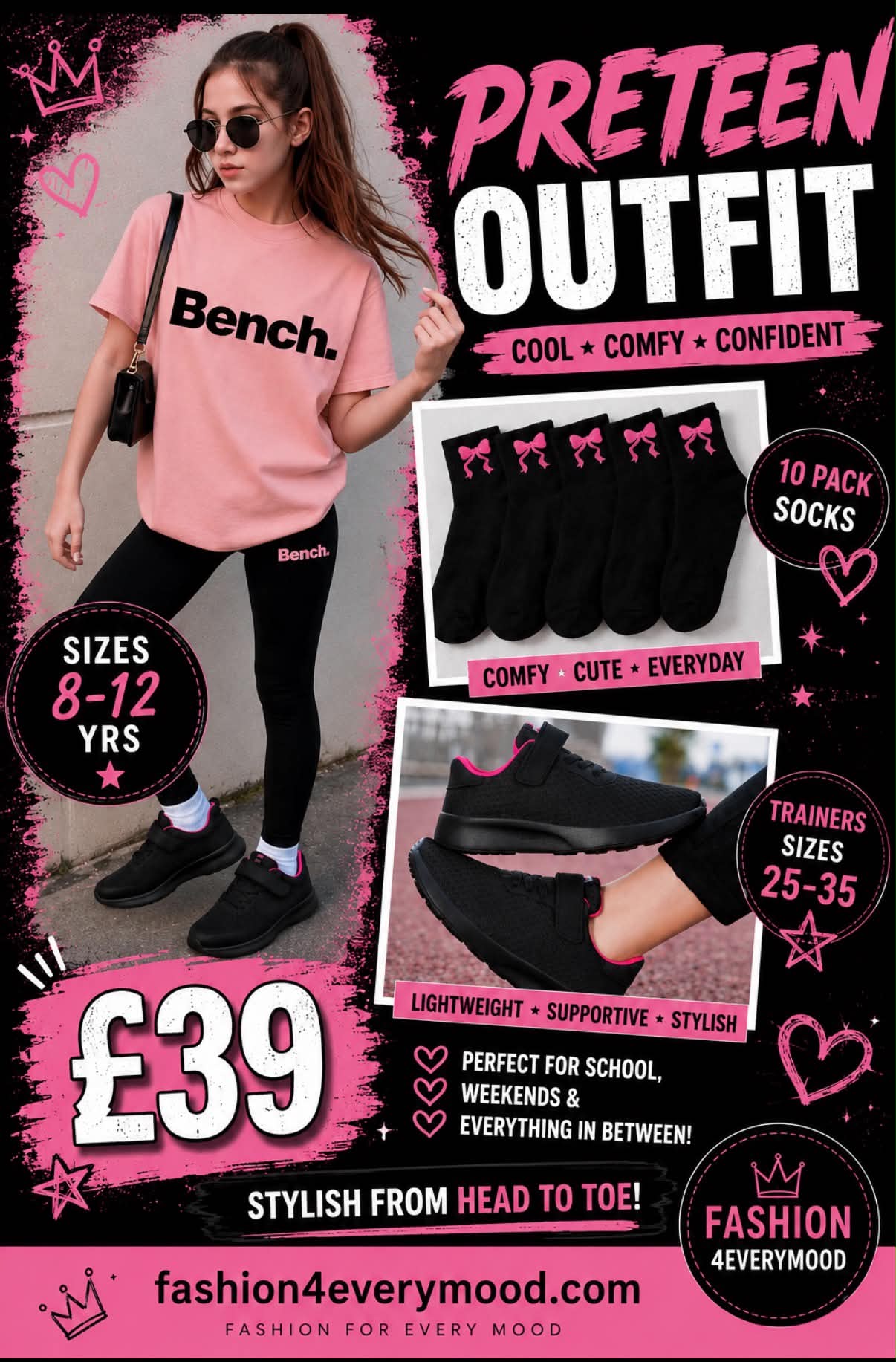 Preteen outfit bundle