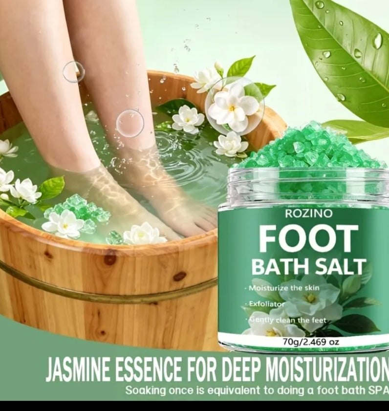 Sakura Foot Bath Salt, Sponge Texture, Deep Cleansing And Moisturizing Bath Bomb, Soothes And Moisturizes Dry Skin, Extracts Fresh Cherry Blossom Essence, Foot, Bubble Foot Bath, Foot Salt Bath, with Delicate Foot Bath Salt Particles