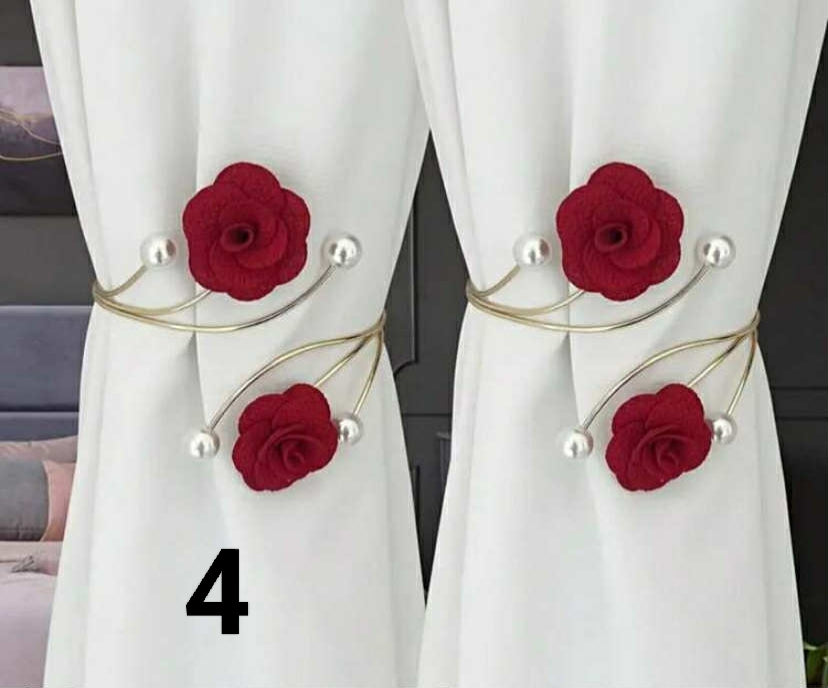 Curtain tie backs