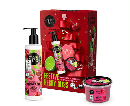 Organic Shop Festive Berry Bliss Body Care Set