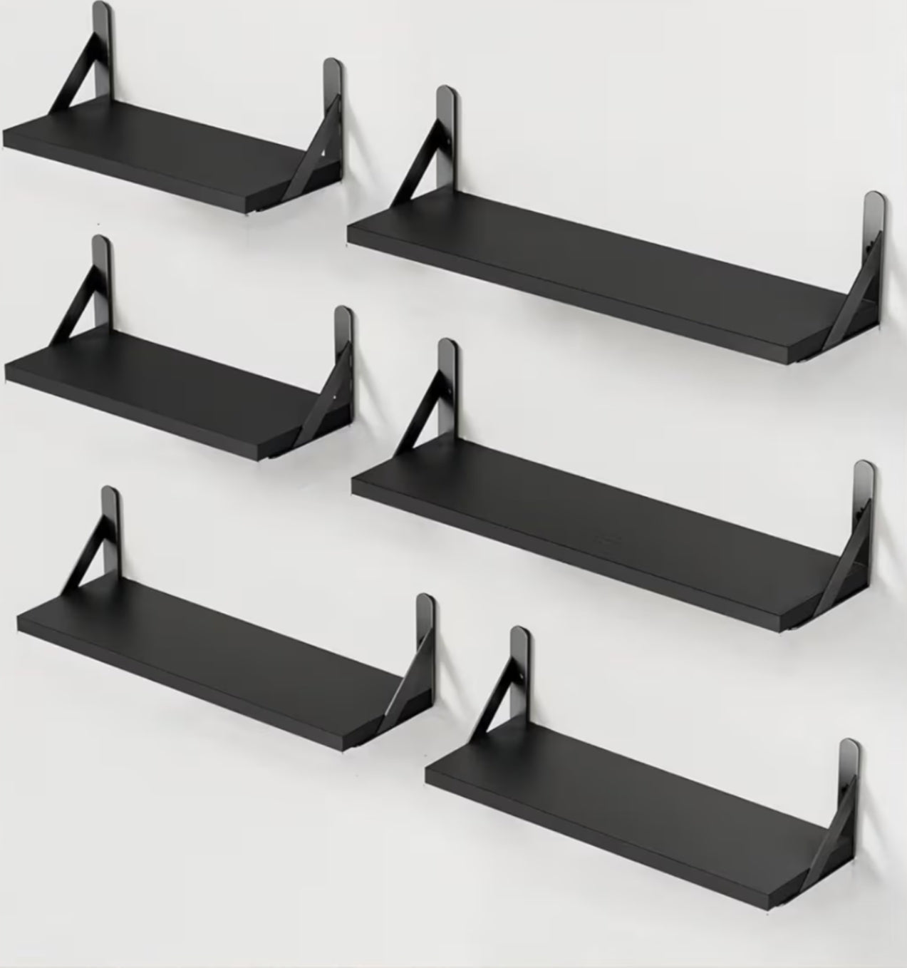 Floating Shelves Set of 6,