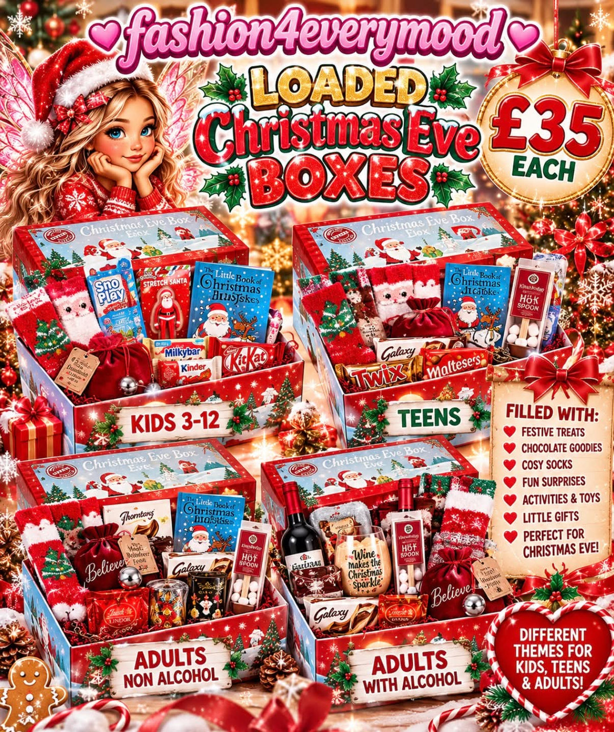🎅🎄 LOADED CHRISTMAS EVE BOXES! 🎄🎅