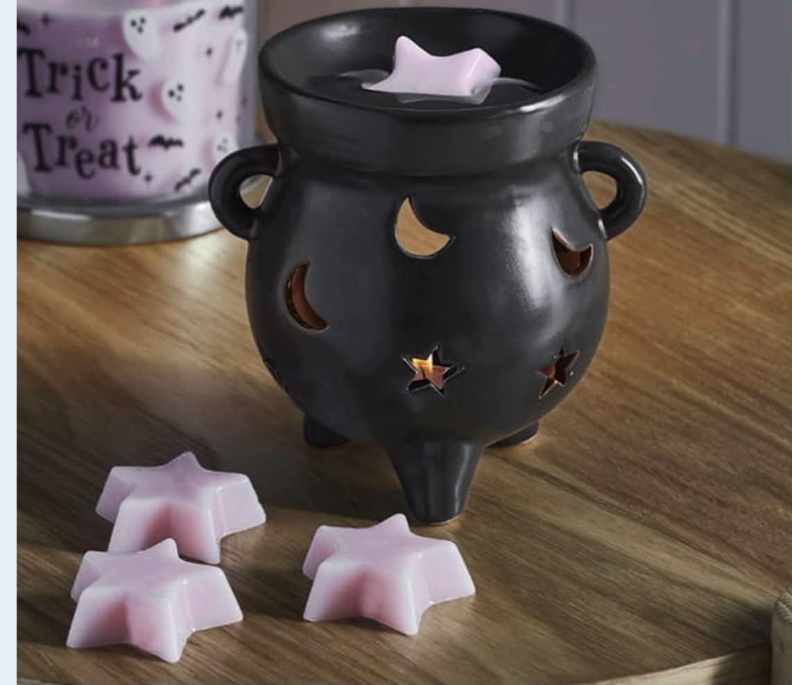 Mystic Midnight Pink Potion Wax Melt And Burner Set