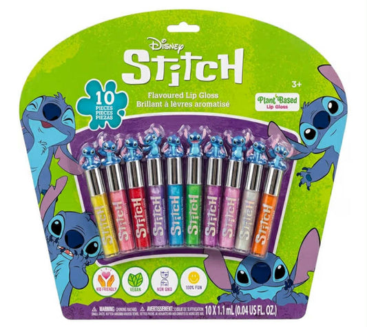 Alien 10 Piece Plant Based Lip Gloss,